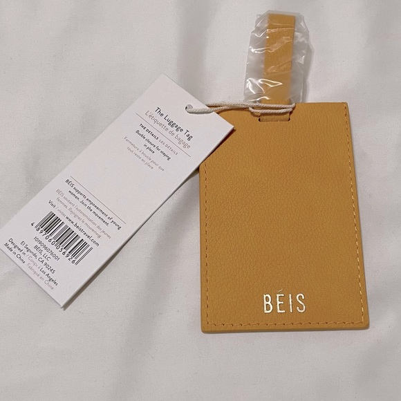 BEIS Bags Bis Luggage Tag Poshmark